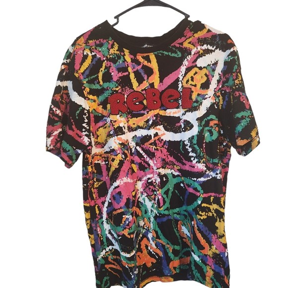 Rebel Minds Cotton‎ Rebel T Shirt Multicolor Men's Size Large - Picture 1 of 3